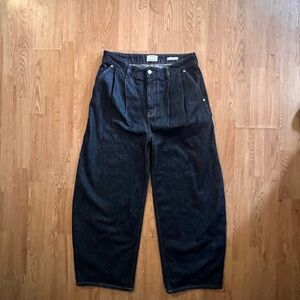 Cotton On Black Corduroy Pants Relaxed Fit
